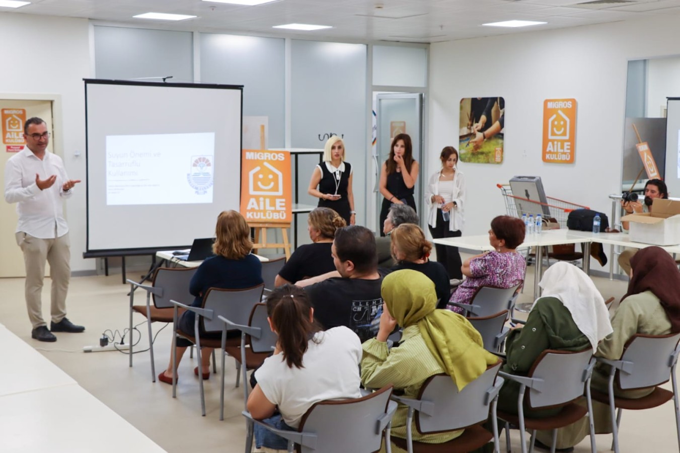 YALOVA BELEDİYESİ’NDEN MİGROS AİLE KULÜBÜ’NE SU TASARRUFU EĞİTİMİ