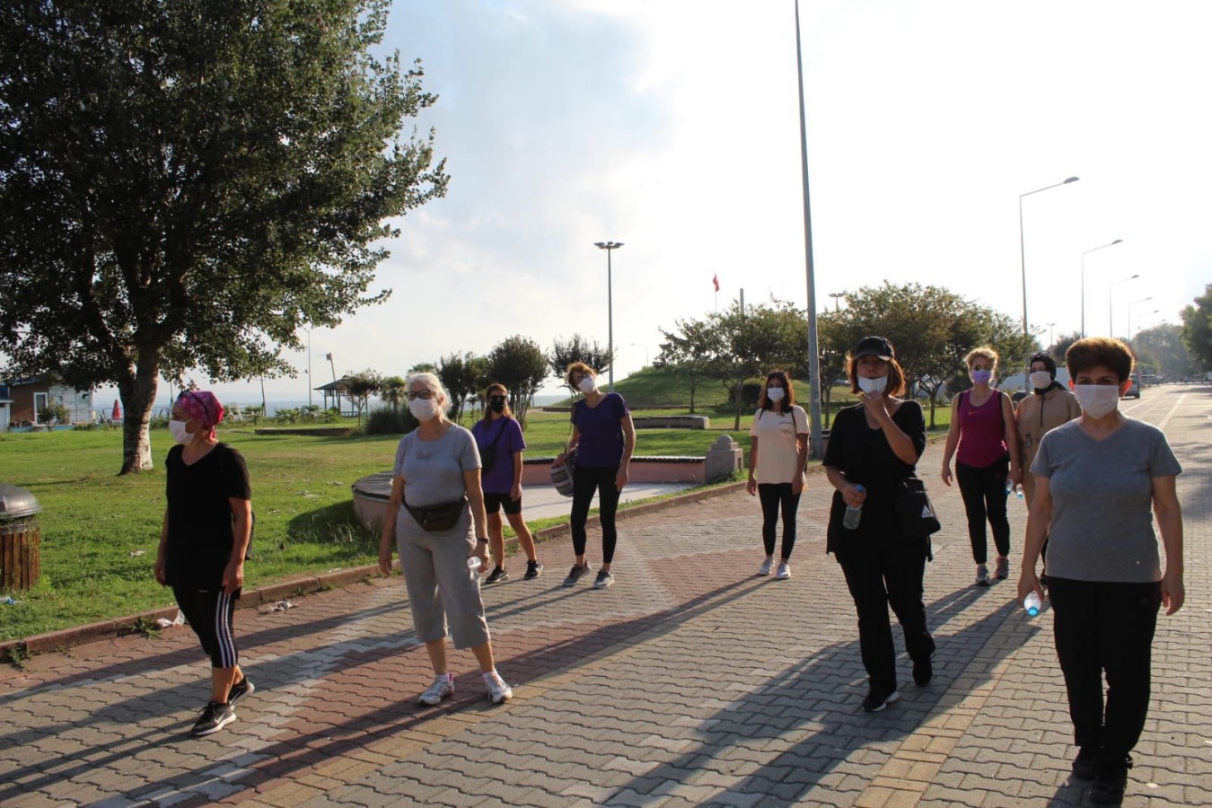 YALOVA BELEDİYESİ’NDEN SOSYAL MESAFELİ SPOR