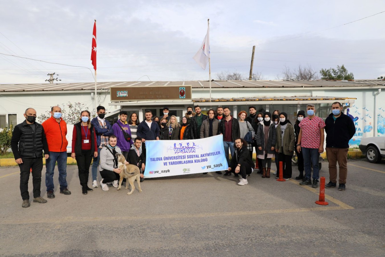 YALOVA ÜNİVERSİTESİ ÖĞRENCİLERİNDEN VETERİNER İŞLERİ MÜDÜRLÜĞÜNE ZİYARET