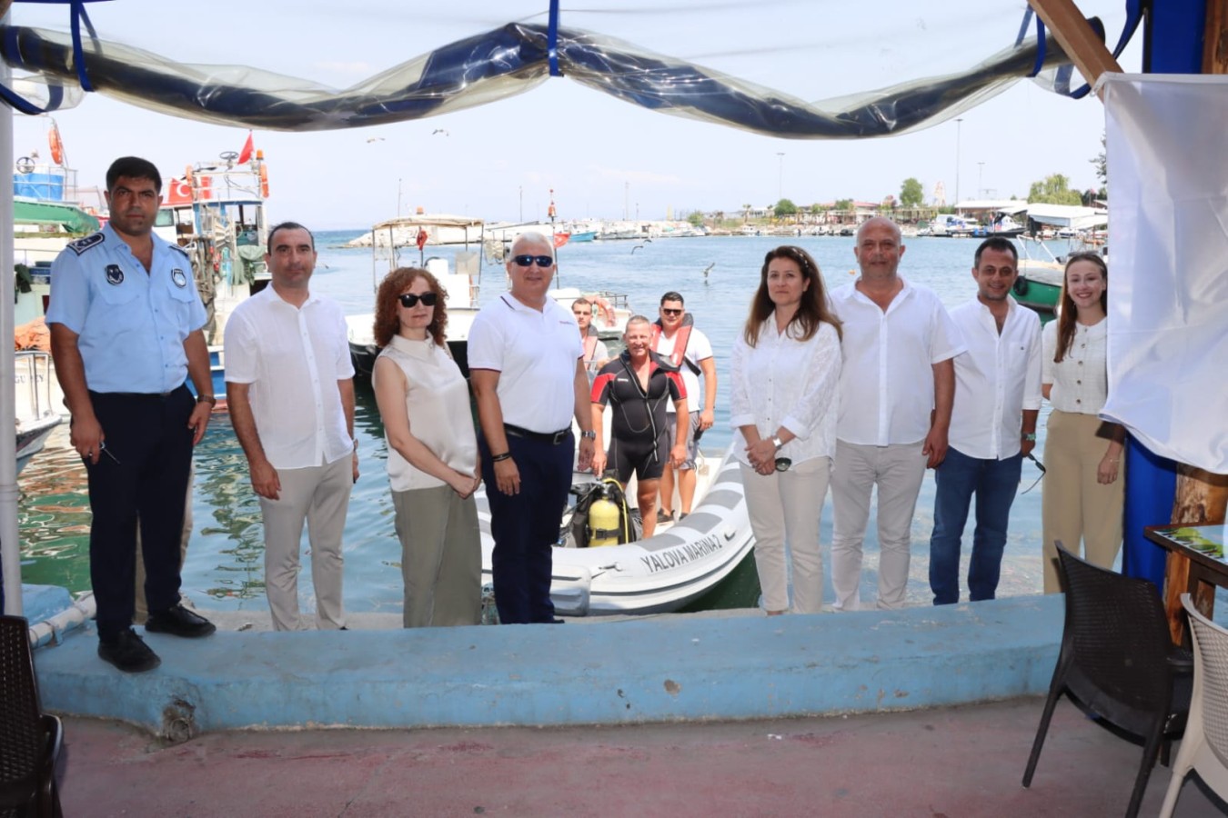 YALOVA’DA ÇOCUKLAR UYGULAMALI DENİZ TEMİZLİĞİ EĞİTİMİ ALDI 