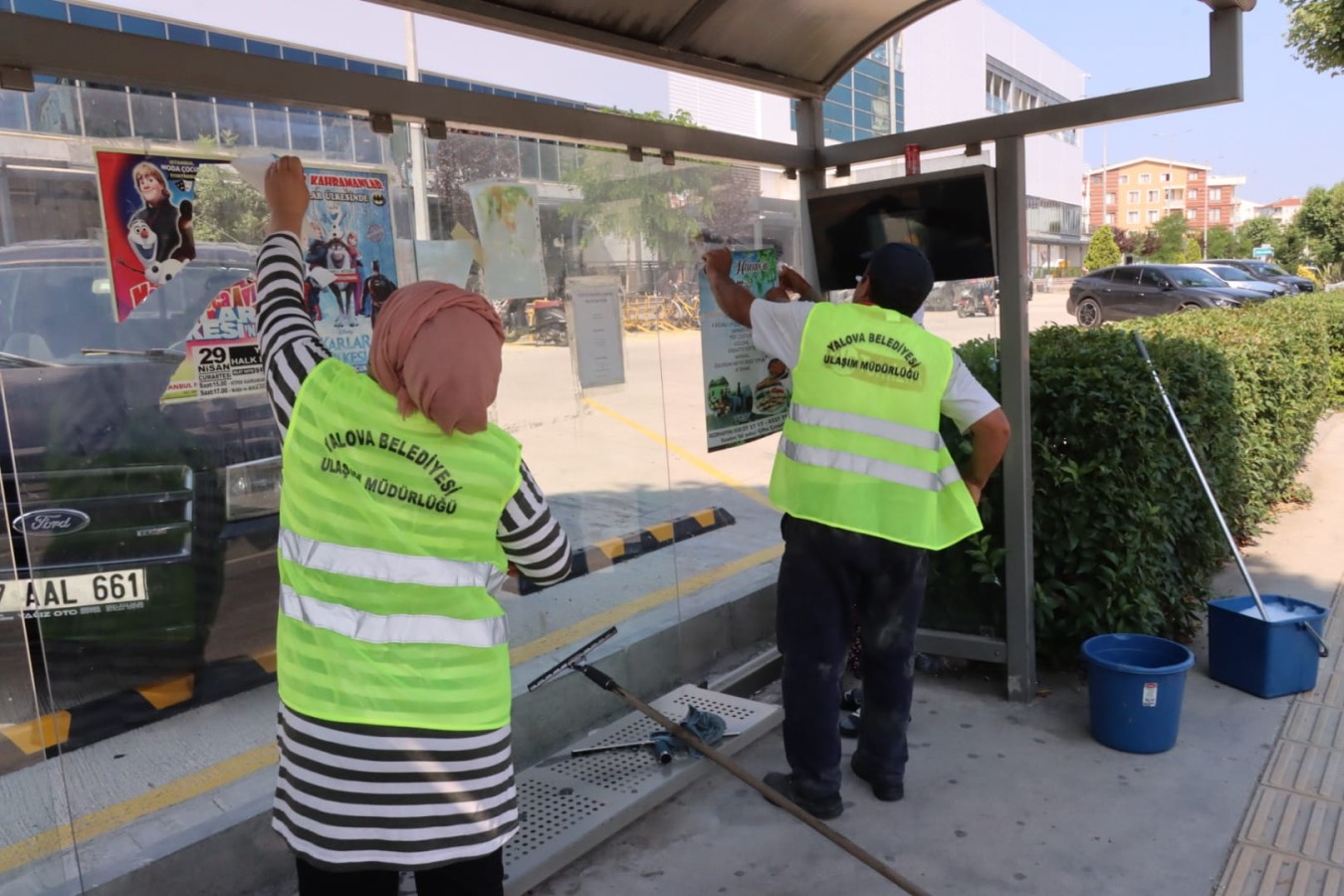 YALOVA’DA DURAKLAR PIRIL PIRIL