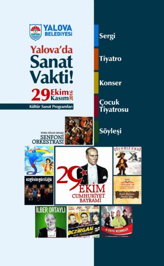 YALOVA’DA SANAT VAKTİ!