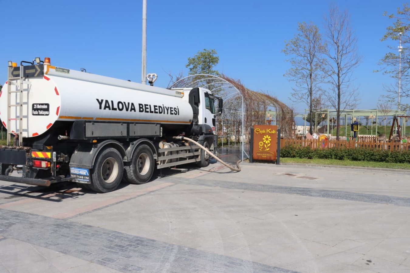 YALOVA’NIN YENİ GÖZDESİ ÇİÇEK KAFE, YENİ SEZONA HAZIRLANIYOR