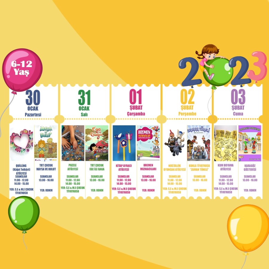 YARIYIL ŞENLİĞİ 30 OCAK PAZARTESİ GÜNÜ BAŞLIYOR