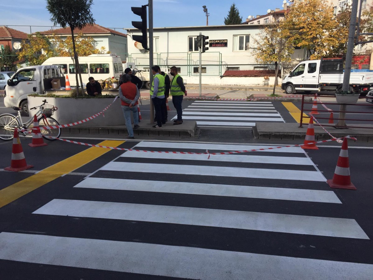 YAYA ÇİZGİLERİ ÇİZİLDİ