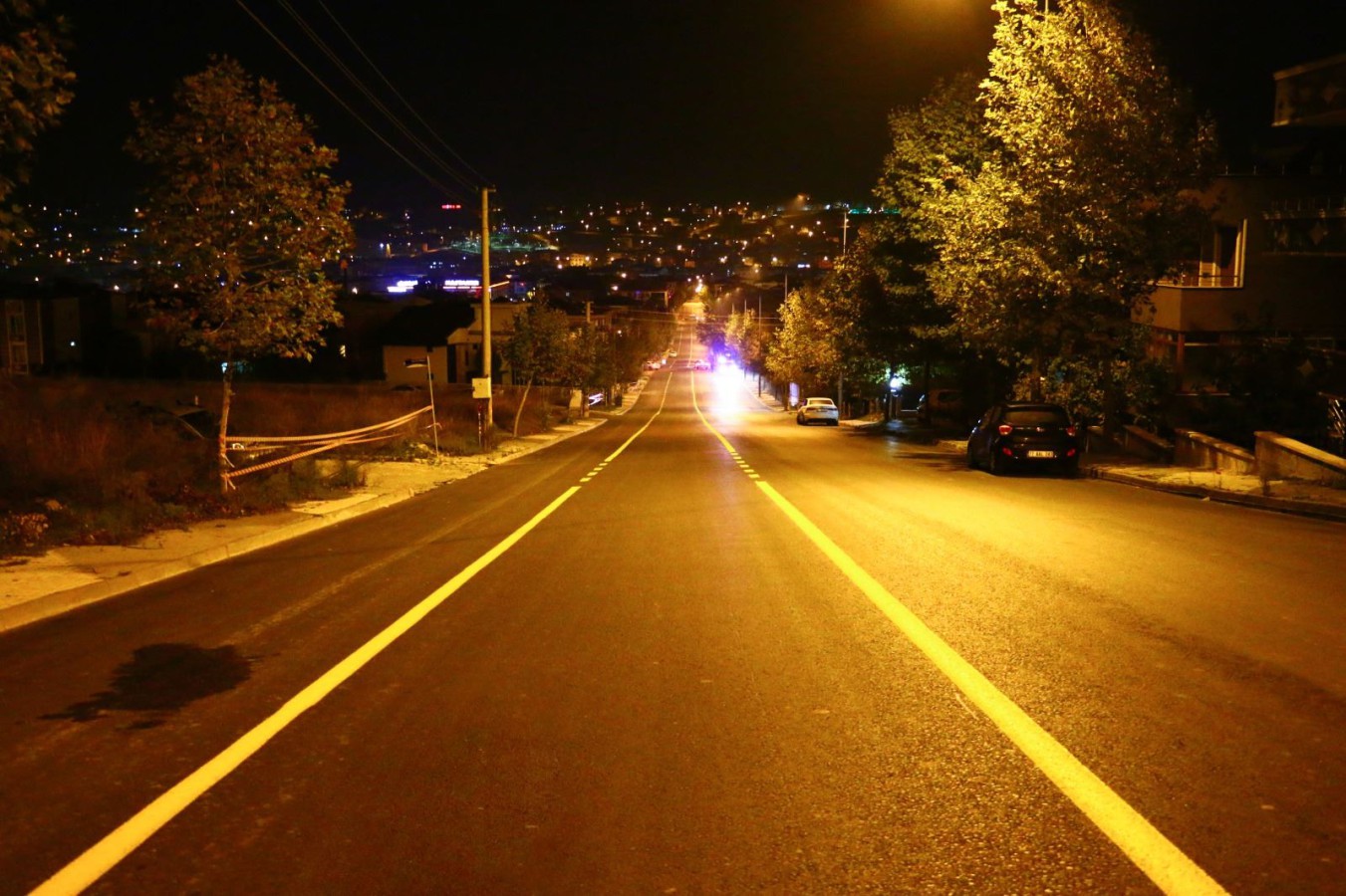 YAYA VE YOL ŞERİT ÇİZGİLERİ ÇİZİLDİ