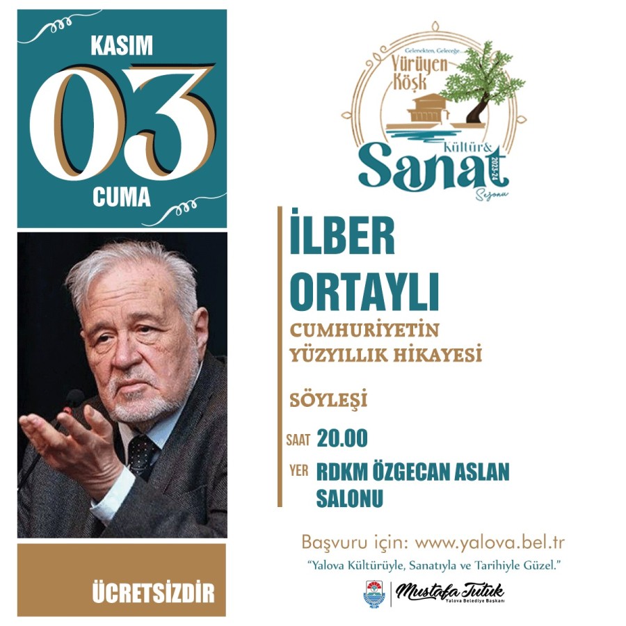 YENİ SEZON İLBER ORTAYLI İLE BAŞLIYOR