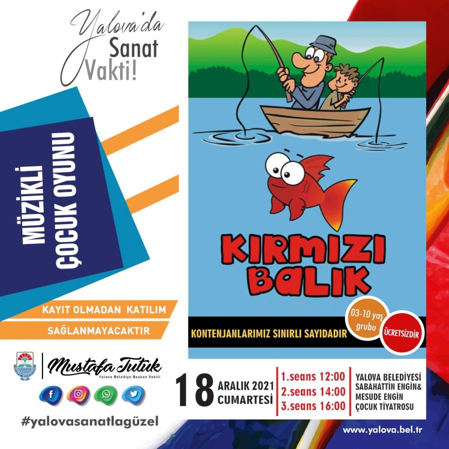 YOĞUN İSTEK ÜZERİNE ÇOCUK TİYATROSU SEANSLARI 3’E ÇIKARILDI