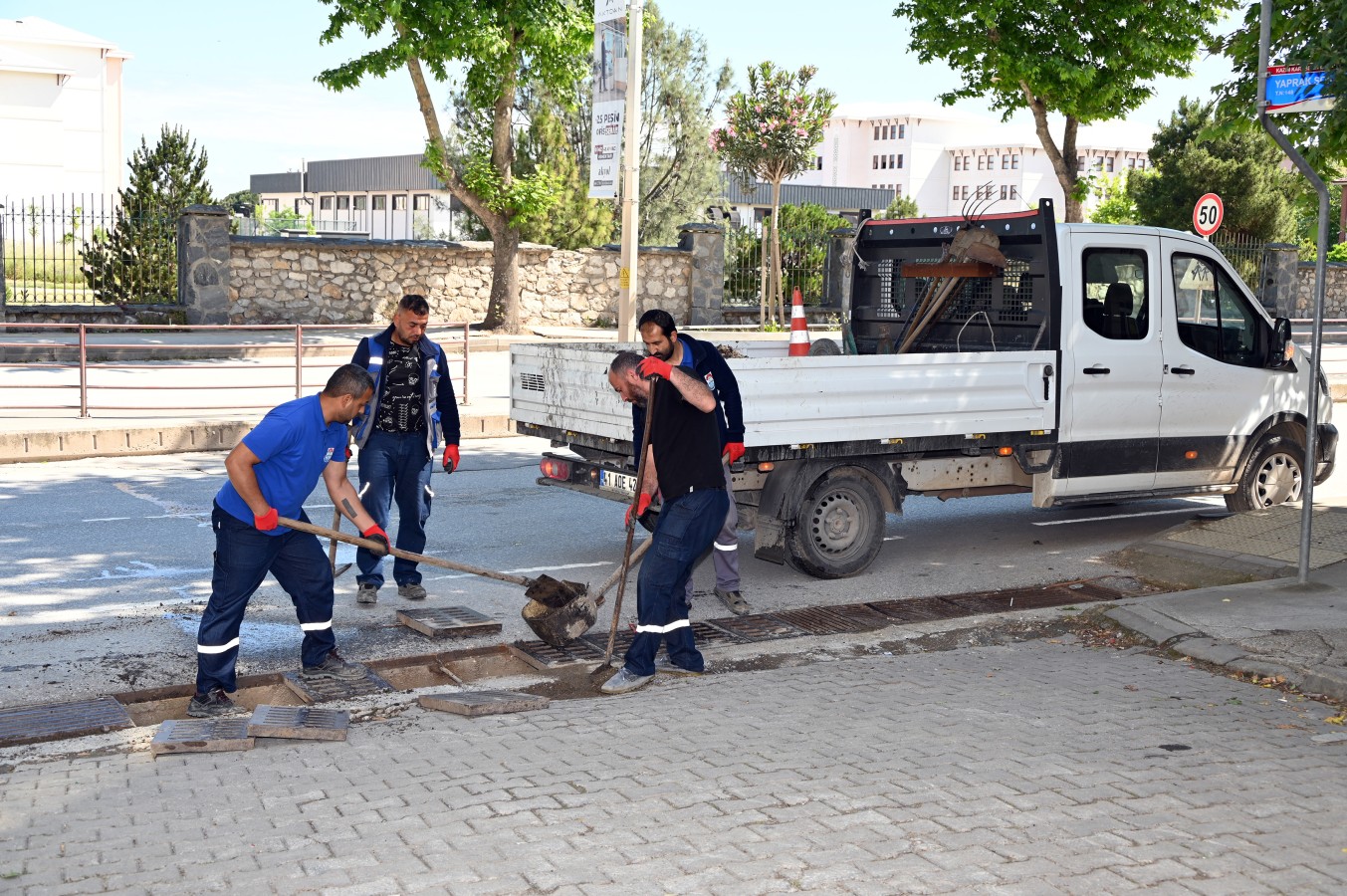 YOĞUN YAĞIŞLARA KARŞI HAZIRLIK ÇALIŞMALARI